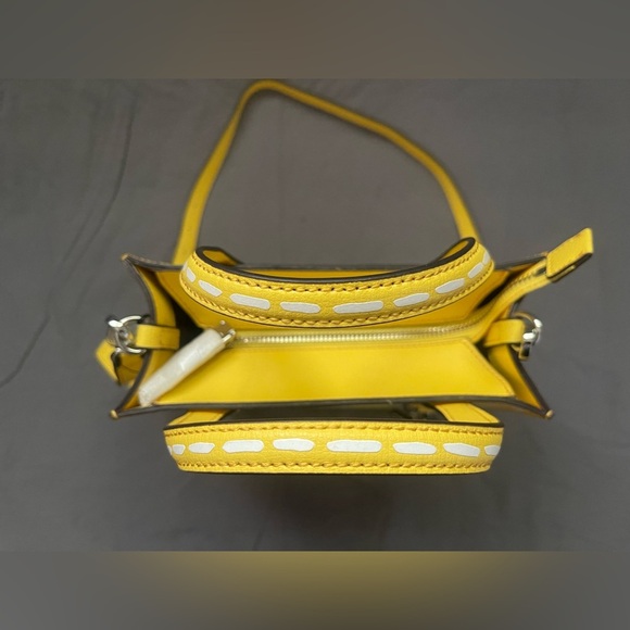 KARL LAGERFELD Nouveau Tote/Crossbody - Yellow - NWT - Picture 3 of 13